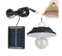 Lampe Solaire Pour Abri De Jardin - Lampe Étanche Pour Jardin Avec Détecteur | Plafonnier LED Solaire | Lampes Solaires Pour Intérieur Ou Extérieur, Suspension, Pour Clôture, Terrasse, Garage