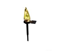 Lampe solaire pour sapin de Noël 15 cm allumée automatiquement (lumière