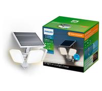 Lampe Solaire Sécurité Zyren éclairage Puissant Et Autonome - Philips