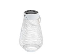Lampe solaire Tapolca blanche métal LED chaude IP44 Rabalux