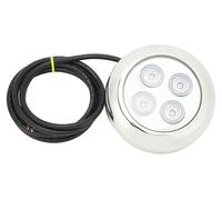 Lampe sous-marine marine, angle de 60°, IP68, étanche, eau de mer, éclairage intérieur de coupole, lampe de piscine, blanc, 6,6 W