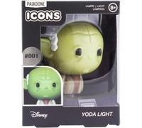 Star Wars Veilleuse Jedi Master Yoda 10 cm – Sous licence officielle, Vert, 2x AAA