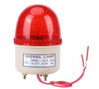Lampe stroboscopique LED 15W 220V 800 lx multi-couleur | Avertisseur lumineux, résistance eau, machine-outil, zone production, industrie, haute luminosité