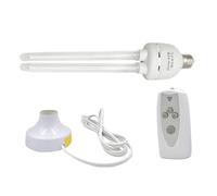 Lampe Sunshine-C 36W, ampoule à culot E27 en forme de U avec télécommande et minuteur, éclairage à large spectre pour la maison, dispositif de purification 110V pour environnement domestique