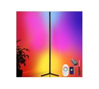 Lampe sur pied 16 millions de couleurs et plus de 200 modes lumineux noir/blanc