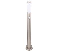 Lampe sur pied design extérieur télécommande base en acier inoxydable lampe de jardin SENSOR dimmable dans un ensemble comprenant des lampes LED RVB