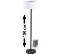 Lunartec Lampe sur pied solaire à LED 50 lm /16 couleurs