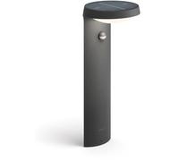 Lampe sur pied solaire LED Philips Tyla IR, Anthracite, 1 x 1,2 W, 4000 K, Détecteur de mouvement, Version UE