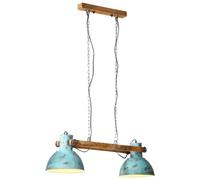 Lampe suspendue 25 W bleu délavé 85x28x109 cm E27