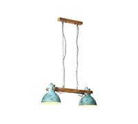 Vidaxl Lampe Suspendue 25 W Bleu Délavé 85x28x109 Cm E27