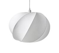 Lampe Suspendue Abat-jour Soyeux Plafonnier Moderne Blanc Maquine