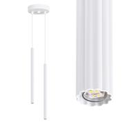 Lampe suspendue blanche ARCHE 2P