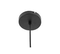 Lampe suspendue corde en papier Leitmotiv Sombra Marron 62x19 cm