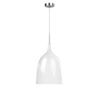 Lampe suspendue de 10 watts blanche, lampe à pendule de table de salle à manger dans un ensemble comprenant des ampoules LED