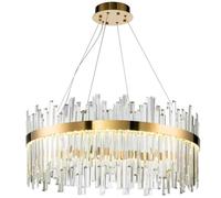 Lampe Suspendue De Plafond Toolight App1515-Cp60 Lampe Pendante Au Plafond Or Brosse 60 X 60 X 90 Cm