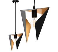 Lampe Suspendue De Plafond Toolight Geometric App253-1Cp Suspenion Noir 23 X 17 5 X 23 Cm