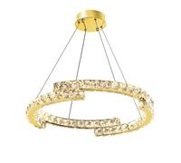 Lampe suspendue de plafond Toolight LED APP1771-CP Lampe pendante au plafond Or 60X60X95CM