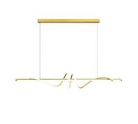 Lampe suspendue de plafond Toolight LED LHJ024-CP Lampe pendante au plafond Or 120X20X20CM