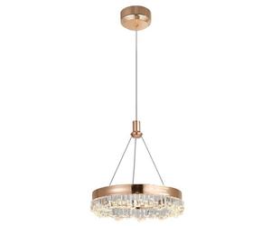 Lampe suspendue de plafond Toolight LED LHJ097-CP Lampe pendante au plafond Or 19X19X5CM