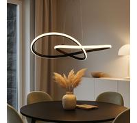 Lampe Suspendue Design LED Pour Salle À Manger Blanc Chaud H 100 Cm