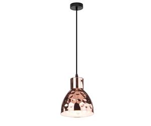 Lampe suspendue design rétro, coup de marteau, pendule, éclairage de salon, couleur or, V-TAC 3713