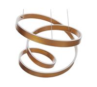 Lampe Suspendue Éclairage LED au Design Atypique en Aluminium Doré Wanli