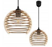Lampe Suspendue en Bois - Light Home - Timber 2490/1/LP - Réglable - Design Moderne