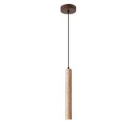 Lampe Suspendue en Pierre Naturelle, Spot de Plafond linéaire à Long Tube, pour îlot, pièce (lumière Blanche 6000 K)
