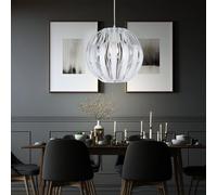 Lampe Suspendue Hängelampe Salon Réglable En Hauteur Transparent E27