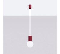 Lampe suspendue HALO 1 bordeaux