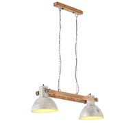 Vidaxl Lampe Suspendue Industrielle 25 W Argenté 109 Cm E27