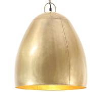 Lampe suspendue industrielle 25 W Laiton Rond 42 cm E27