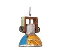 Lampe suspendue industrielle 25 W Multicolore Ronde 19 cm E27 344397