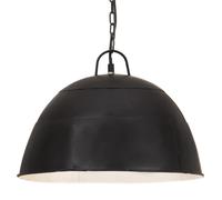 Lampe suspendue industrielle vintage 25 W Noir Rond 41 cm E27