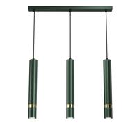 Lampe suspendue JOKER VERT/OR 3xGU10