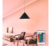 Plafonnier suspension salon suspension gradateur télécommande dans un ensemble comprenant des ampoules LED RVB