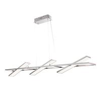 Lampe suspendue LED spots de plafond spots orientables lampe pendule nickel mat Globo 41622H3