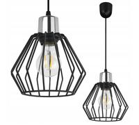 Lampe Suspendue - Light Home - Nuvola 2501/1/DZ - Métal Noir - Réglable - Design Moderne