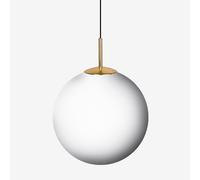 Lampe suspendue LUCIS POLARIS ZKS 18,3 W LED 4000 K, verre noir opale, DALI ZKS.L4.400.61M DALI2