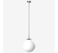 Lampe suspendue LUCIS POLARIS ZKS 18,3 W LED 4000 K, verre opale chromé ZKS.L2.300.80