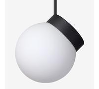 Lampe suspendue LUCIS POLARIS ZTR 8,3 W LED 3000 K, verre noir opale ZTR.L1.200.45M DALI2 DALI