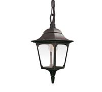 Lampe suspendue lumière extérieure suspension plafonnier balcon lumière aluminium D 20,5 cm