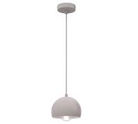 Lampe suspendue minimaliste cachemire en métal, dôme 1xE27 15W, style moderne