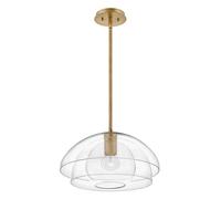 Lampe suspendue plafonnier fer aluminium verre laiton salle à manger lumière