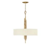Lampe Suspendue Plafonnier Luminaire Acier Champagne Or Salle à Manger