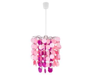 Lampe suspendue pour enfants intelligents jeu dimmable filles rose plafonnier application commande vocale dans un ensemble comprenant des ampoules LED RVB