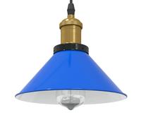 Lampe suspendue réglable hauteur E27 noir brillant Ø22 cm métal vidaXL