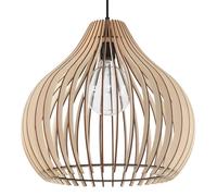 Sollux Lighting Suspension Aprilla SL.0639 1x60 W noir-bois