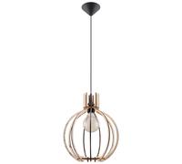 Sollux Lighting Arancia lampe suspendue 1x60 W bois SL.0391