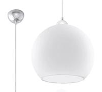 Lampe suspendue Sollux Lighting Ball Blanc TU